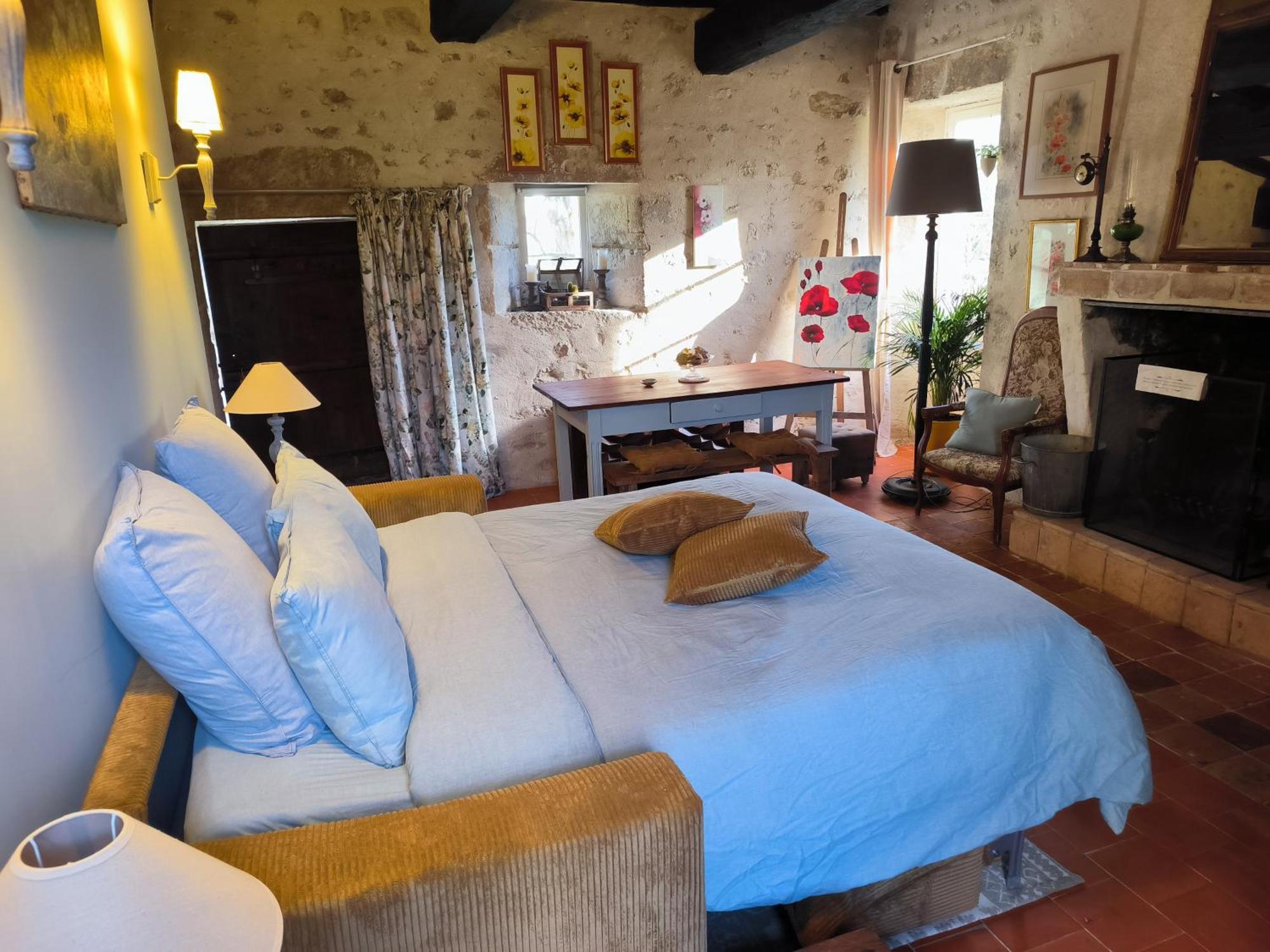 Bed and Breakfast Les 2 Brigards Monestier  Pokoj fotografie